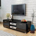 TV-Schrank Hochglanz-Schwarz 120x40,5x35 cm