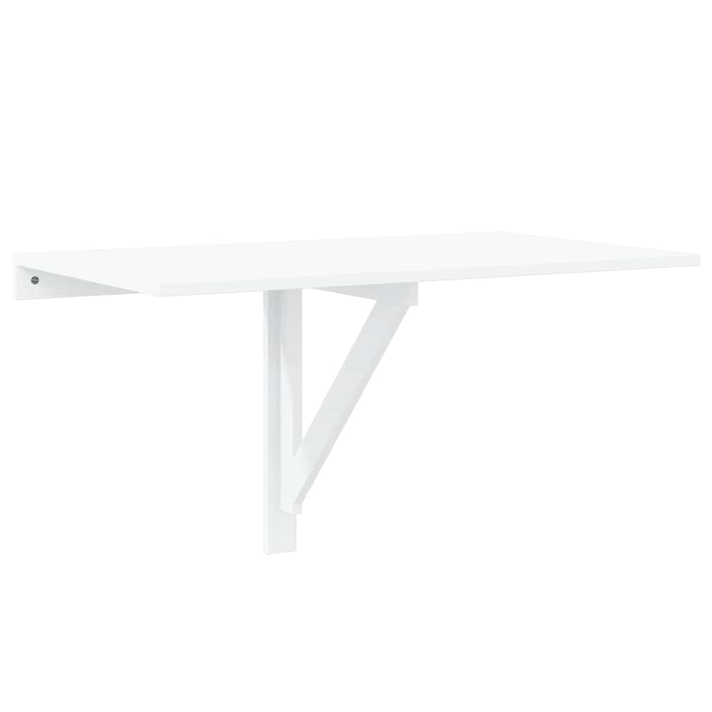 Wandklapptisch Weiß 100x60 cm
