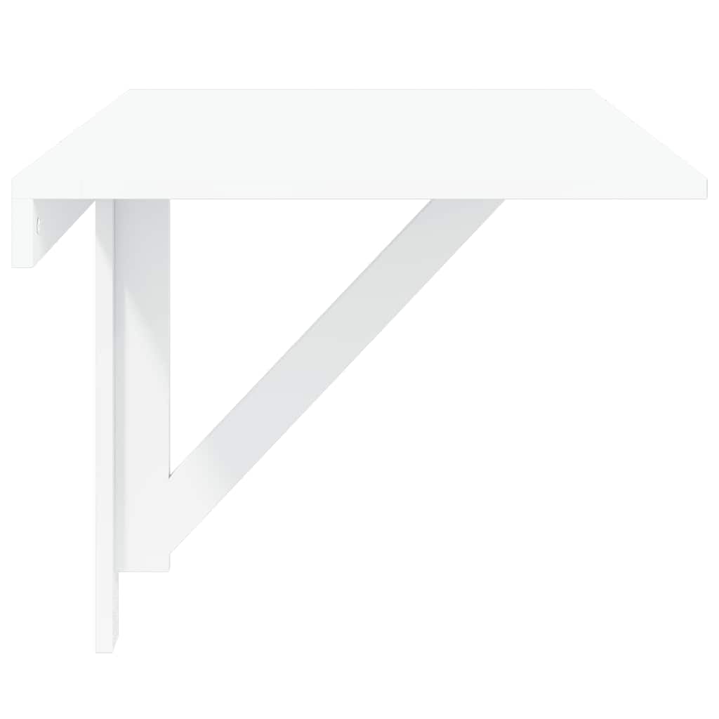 Wandklapptisch Weiß 100x60 cm