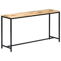 Konsolentisch 140 x 35 x 76 cm Massivholz Mango