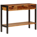 Sideboard mit 3 Schubladen 110x35x75 cm Massivholz Akazie