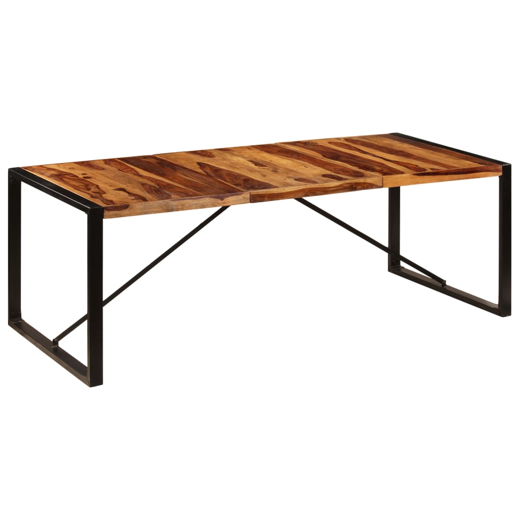 Esstisch 220x100x75 cm Massivholz Akazie