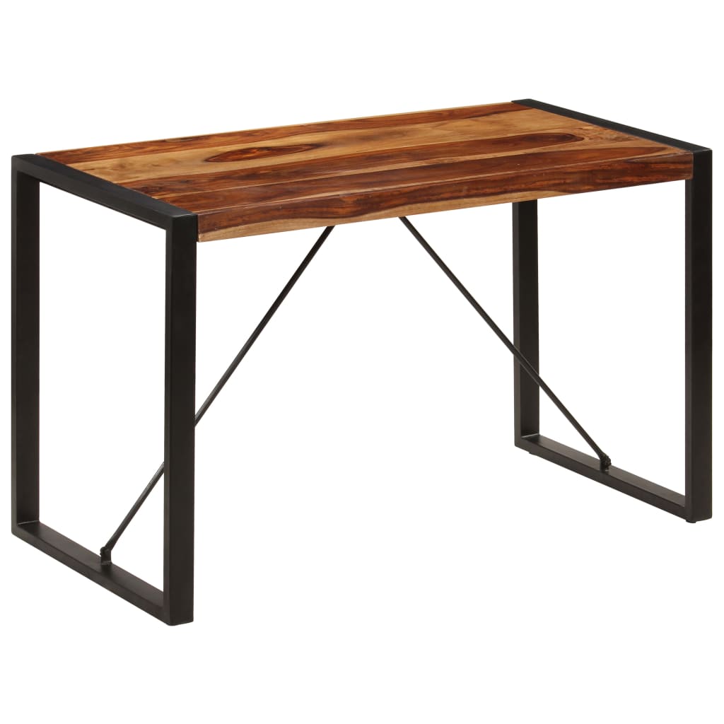 Esstisch 120 x 60 x 76 cm Massivholz Akazie