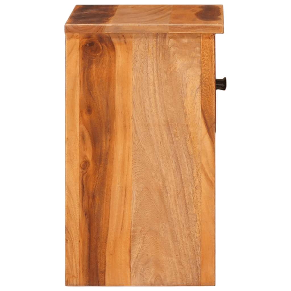 Nachttisch 40x30x50 cm Massivholz