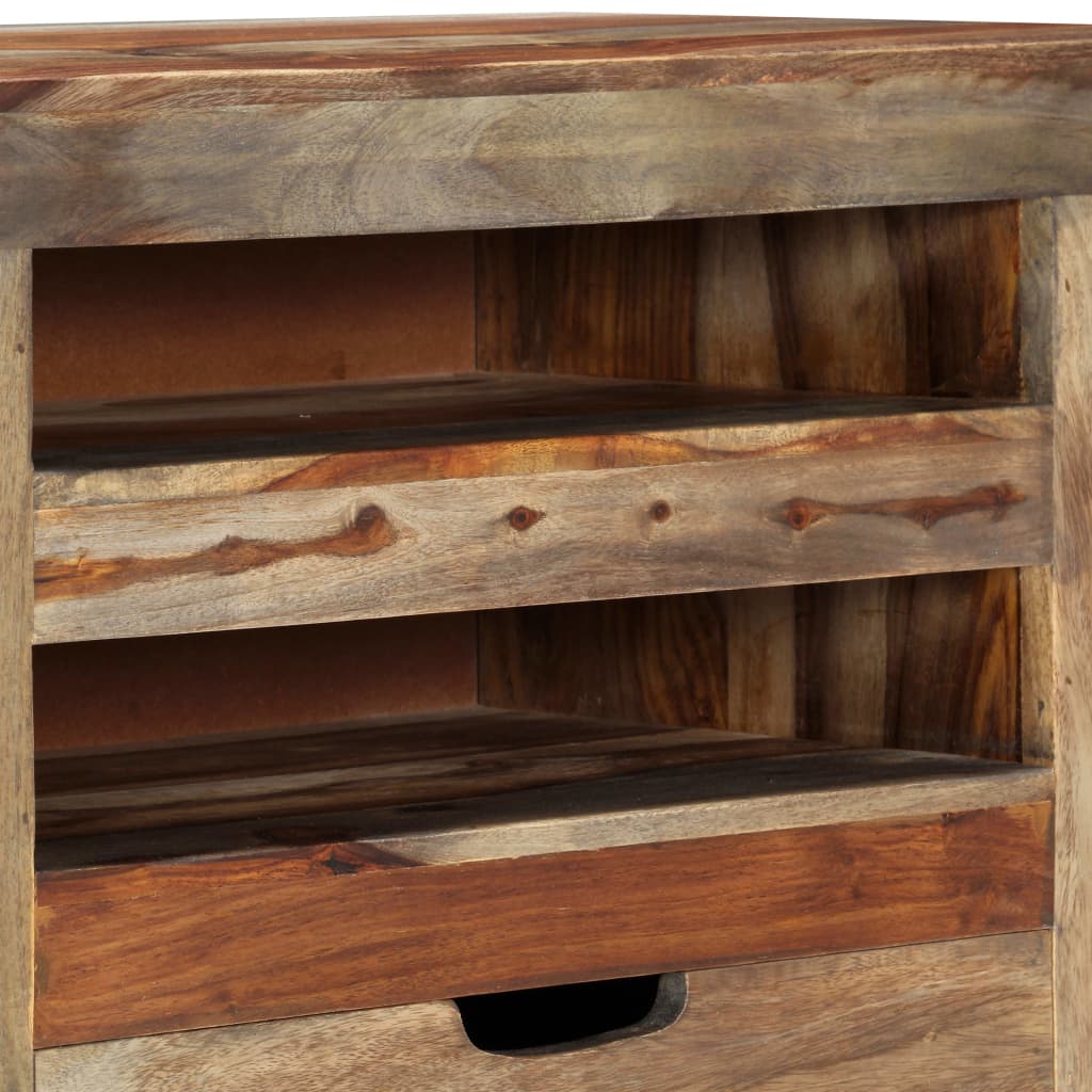 Sideboard 100x30x50 cm Massivholz Akazie