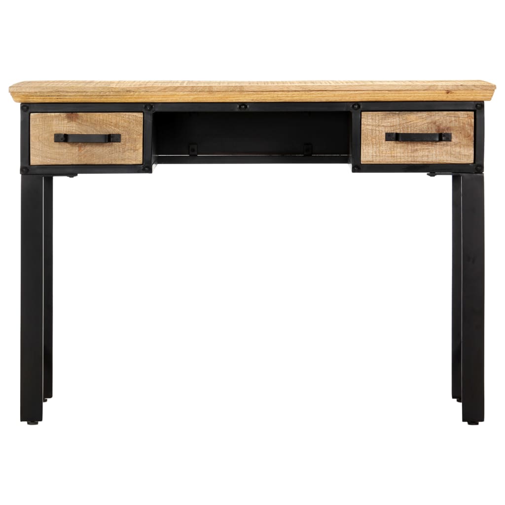 Schreibtisch 110 x 50 x 76 cm Mangoholz Massiv