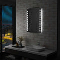 Badezimmer-Wandspiegel mit LEDs 60x80 cm