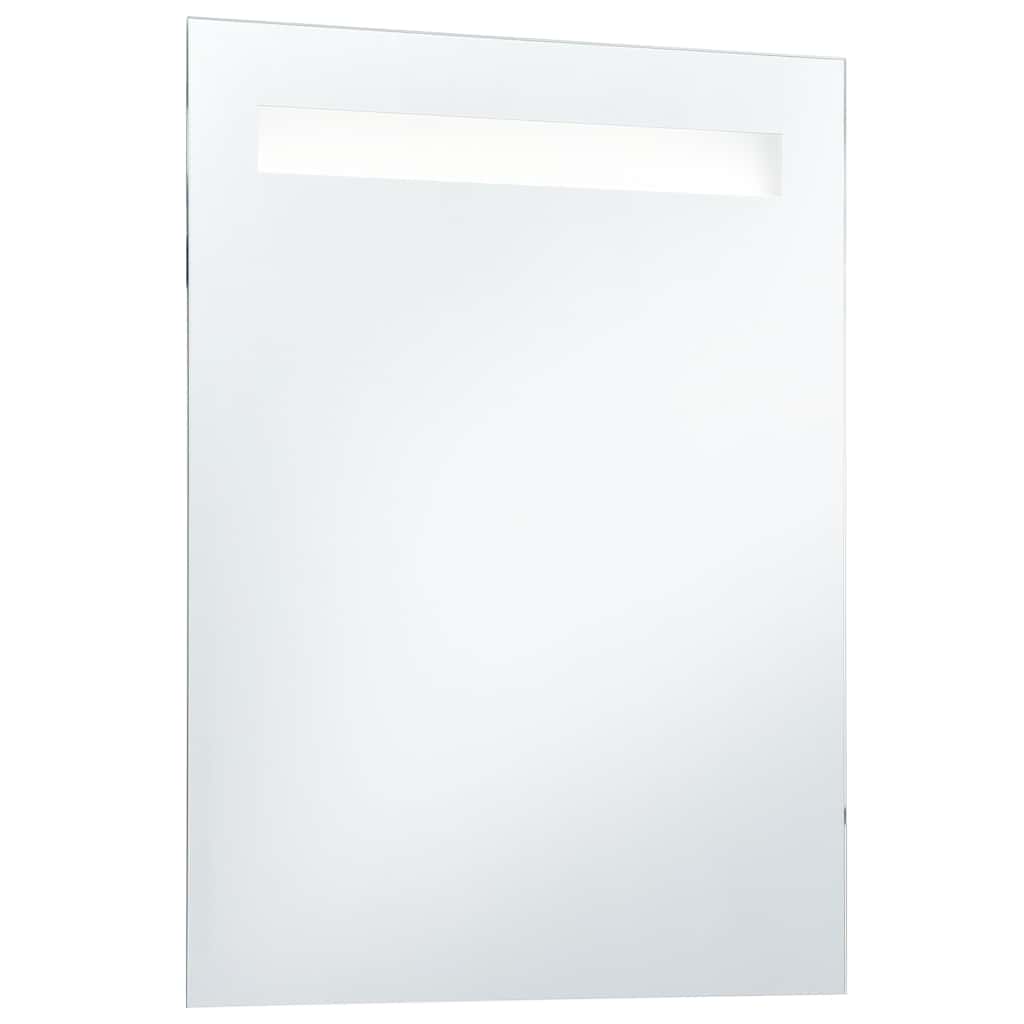 Badezimmer-Wandspiegel mit LEDs 60x80 cm