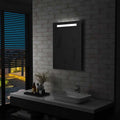 Badezimmer-Wandspiegel mit LEDs 60x80 cm