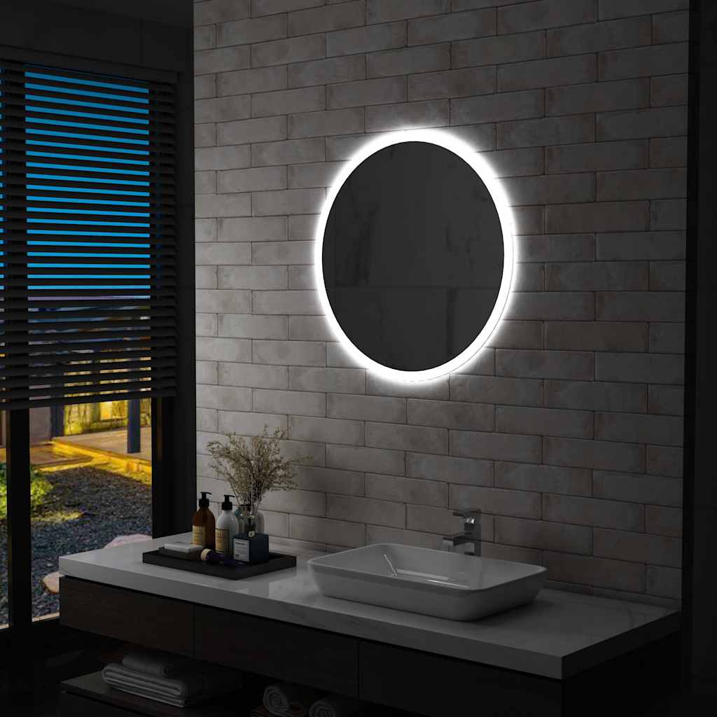 Badezimmerspiegel mit LED 70 cm