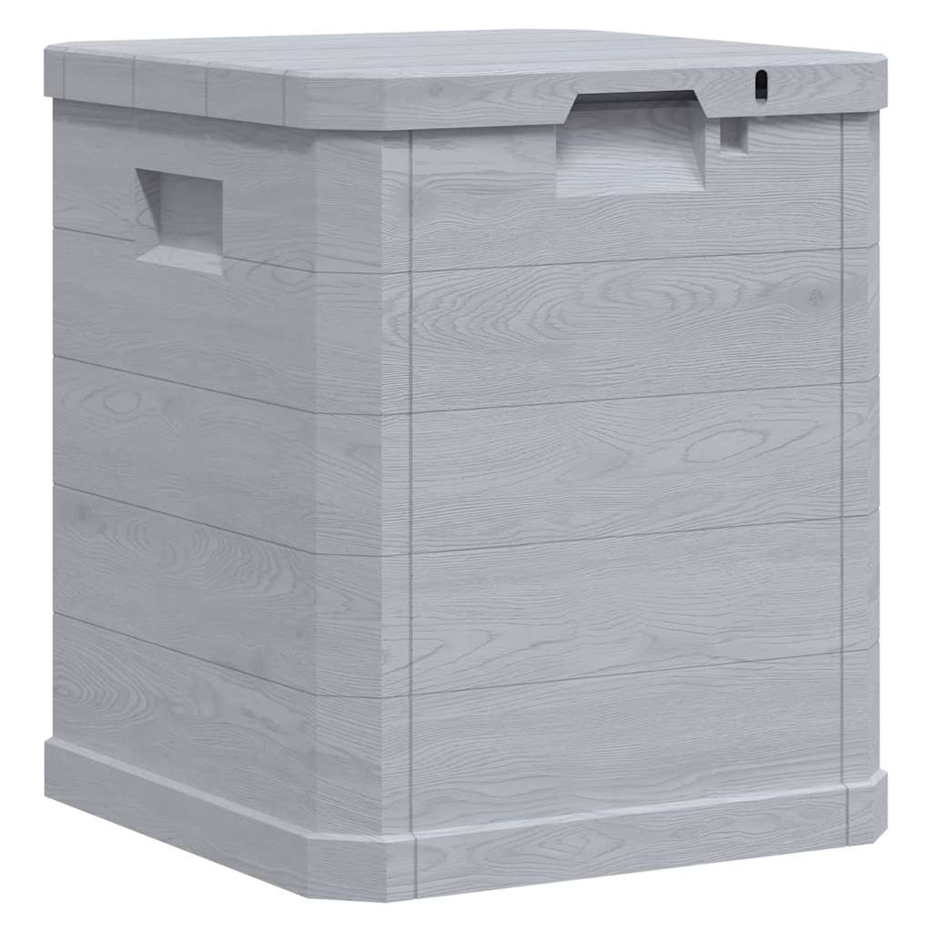 Garten-Aufbewahrungsbox 90 L Hellgrau