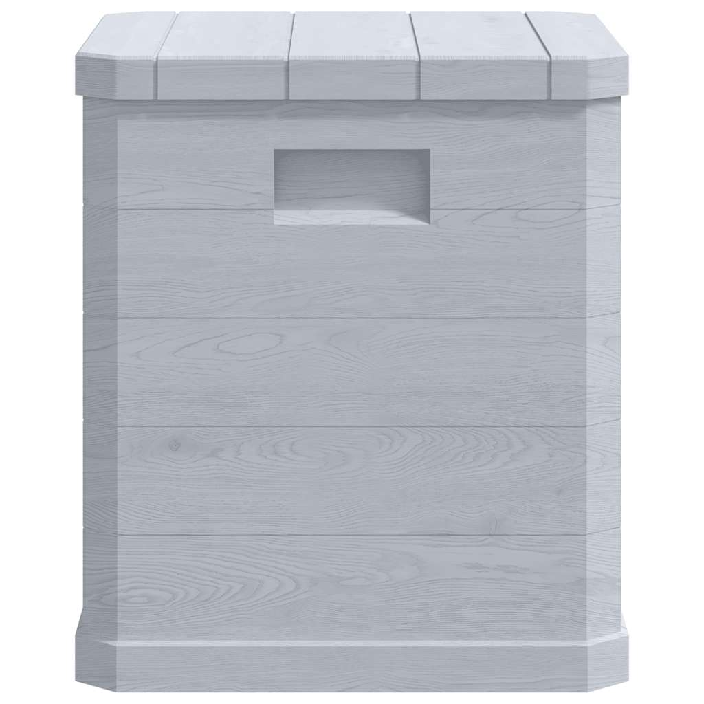 Garten-Aufbewahrungsbox 90 L Hellgrau