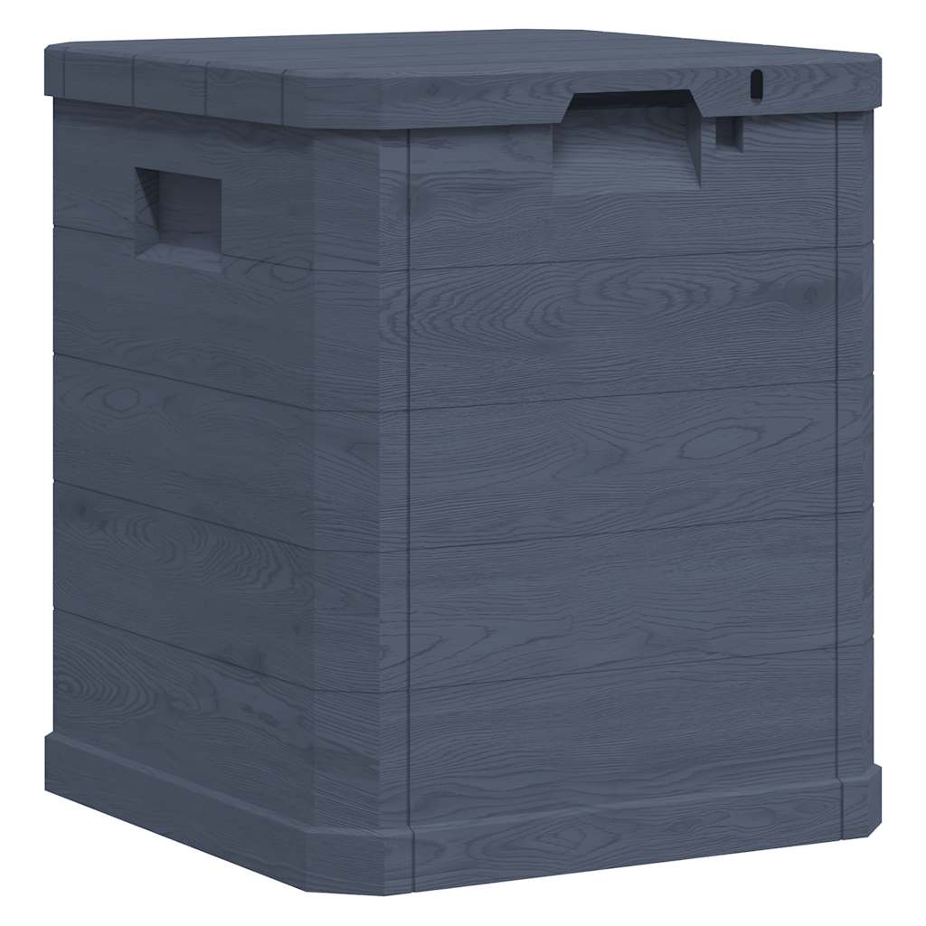 Garten-Aufbewahrungsbox 90 L Anthrazit