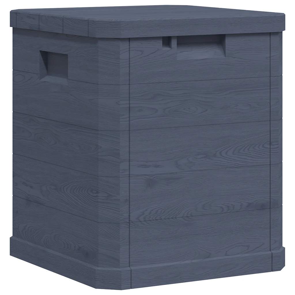Garten-Aufbewahrungsbox 90 L Anthrazit