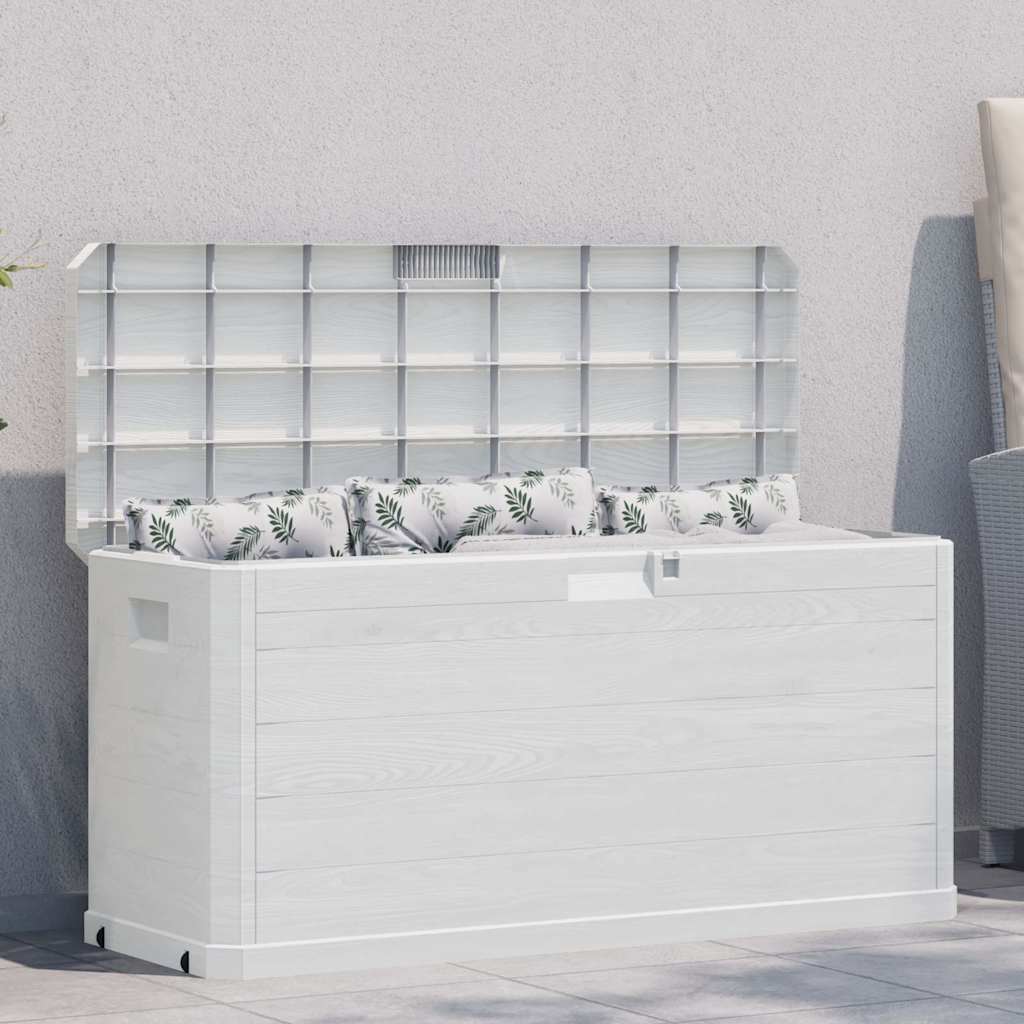 Garten-Aufbewahrungsbox 280 L Hellgrau