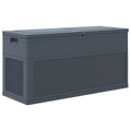 Garten-Aufbewahrungsbox 320 L Anthrazit