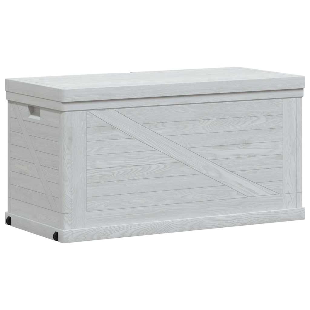 Garten-Aufbewahrungsbox 420 L Hellgrau