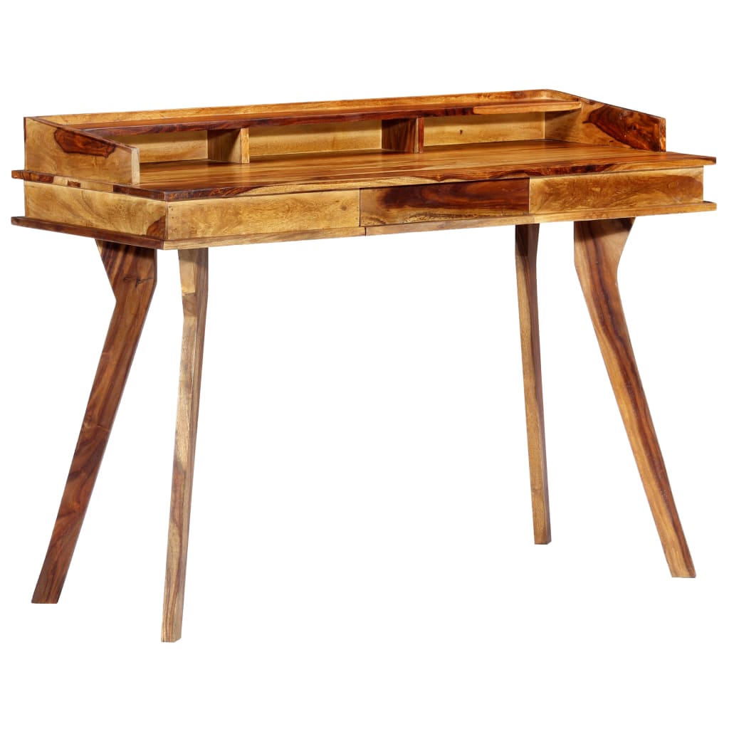 Schreibtisch 115 x 50 x 85 cm Massivholz Akazie
