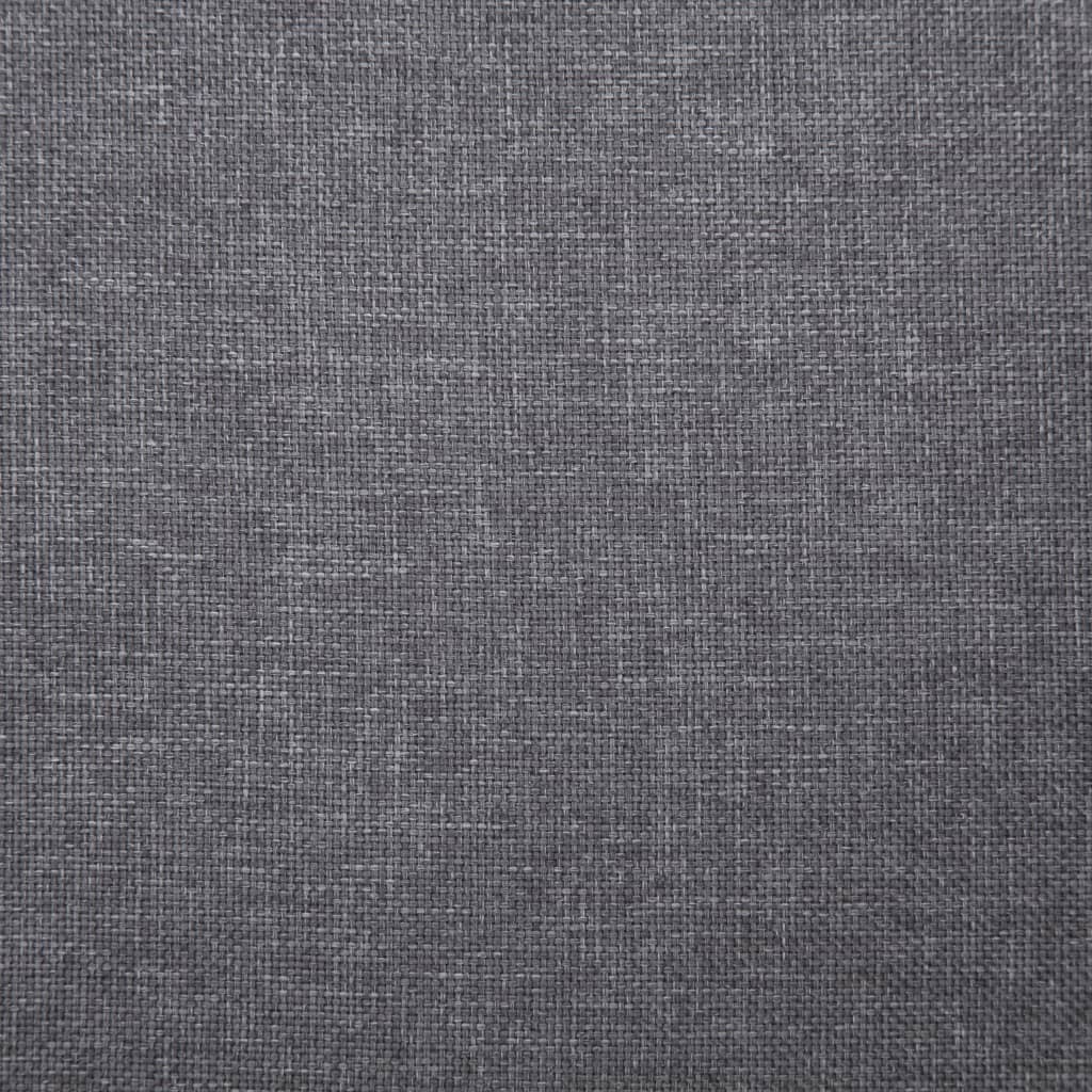 Sitzbank 139,5 cm Hellgrau Polyester