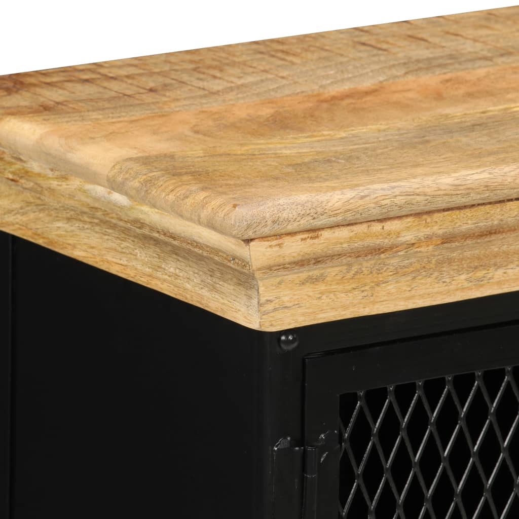 Sideboard 60x30x75 cm Massivholz Mango