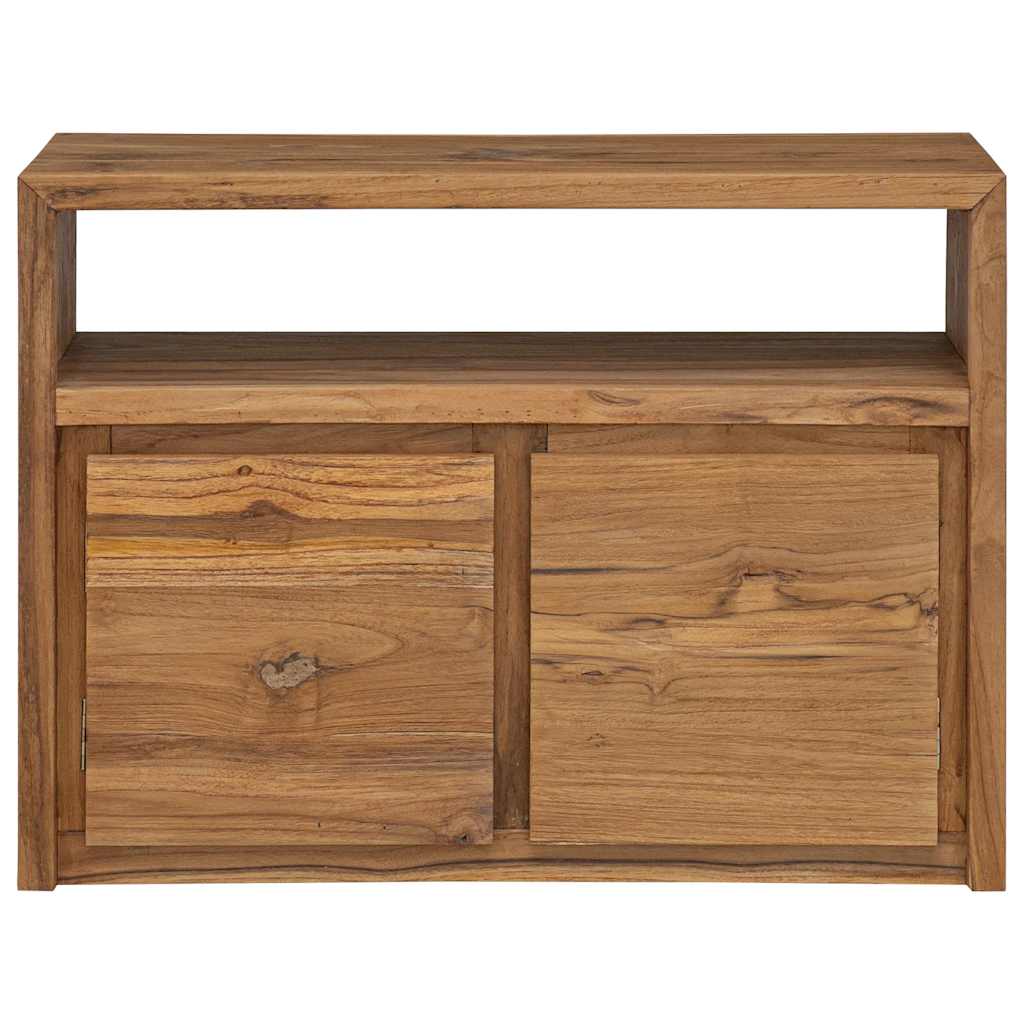 Sideboard 80x30x60 cm Massivholz Teak