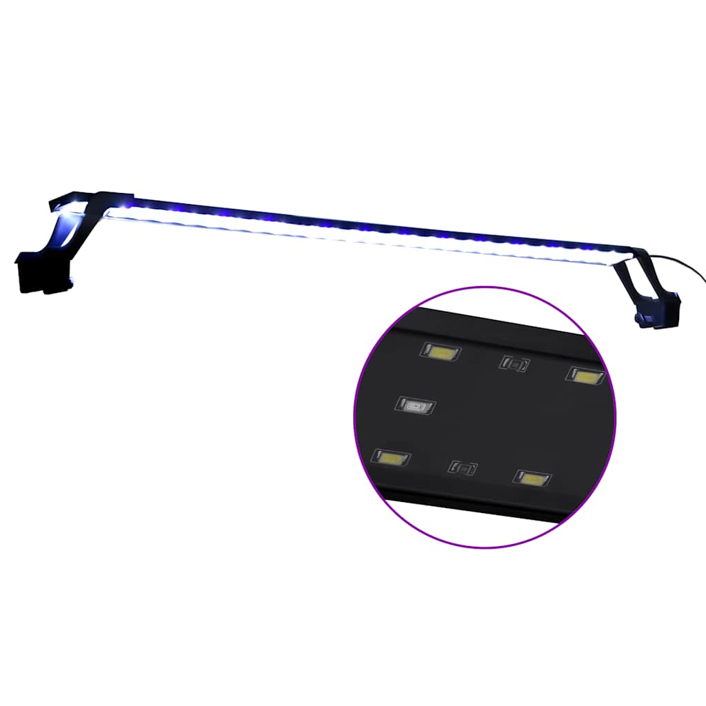 LED-Aquariumleuchte mit Klemmen 90-105 cm Blau und Weiß