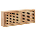 Schuhbank 94 x 20 x 38 cm Walnussholz Massiv