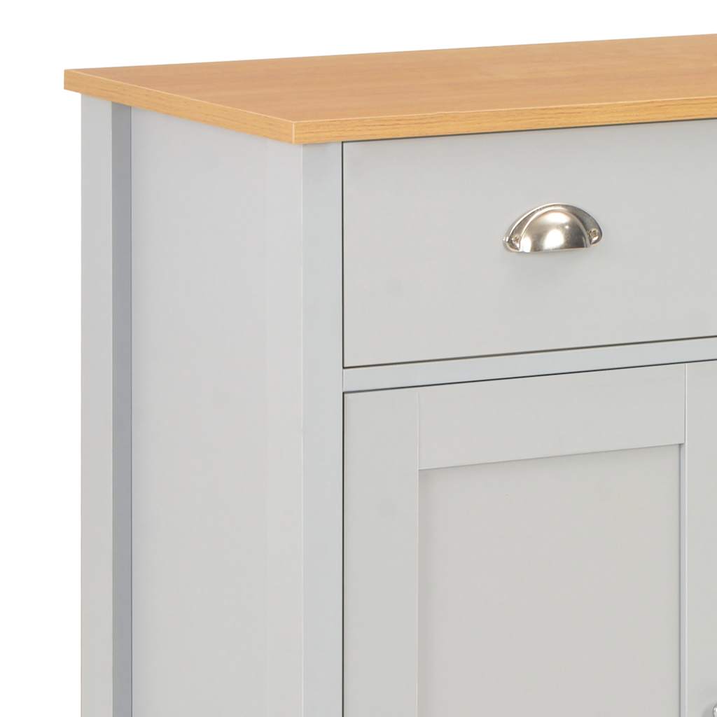Sideboard Grau vidaXL Sideboard Grau 79 x 35 x 81 cm