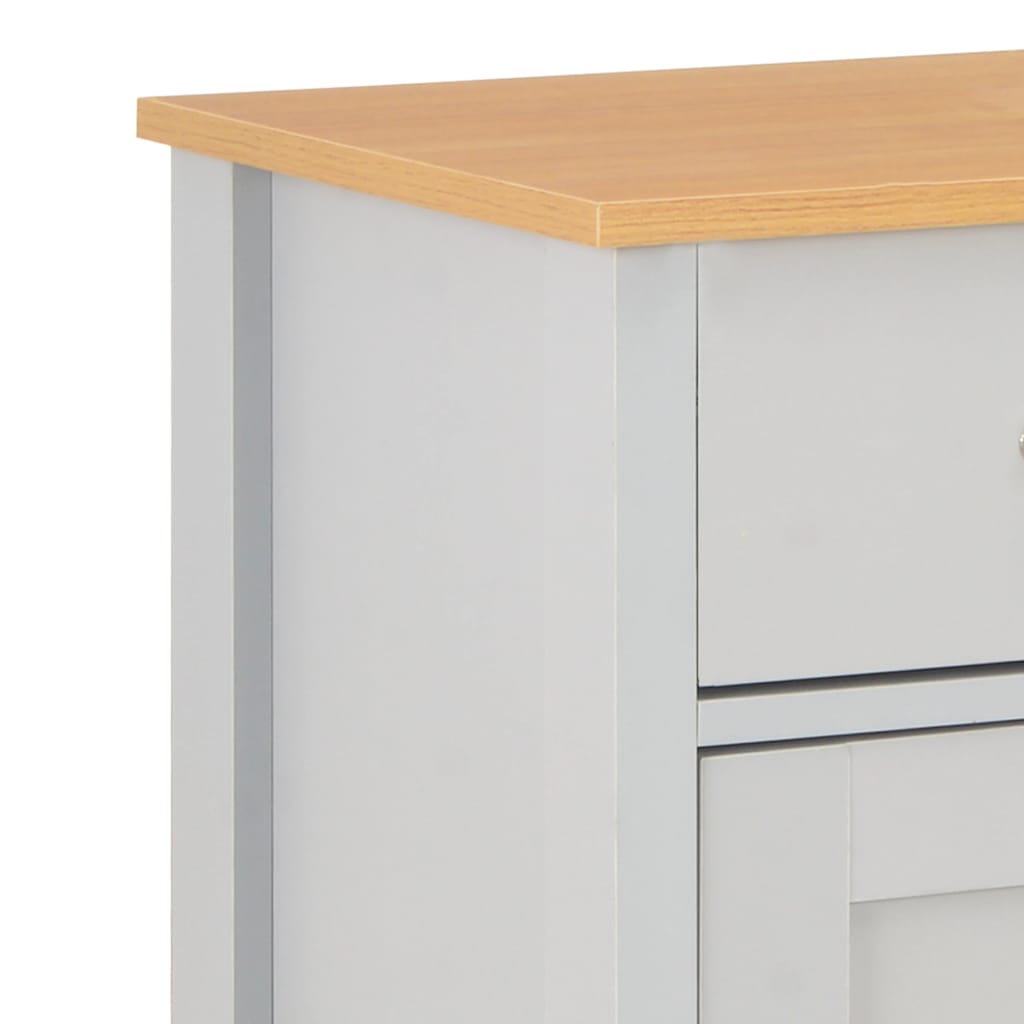 Sideboard Grau vidaXL Sideboard Grau 79 x 35 x 81 cm