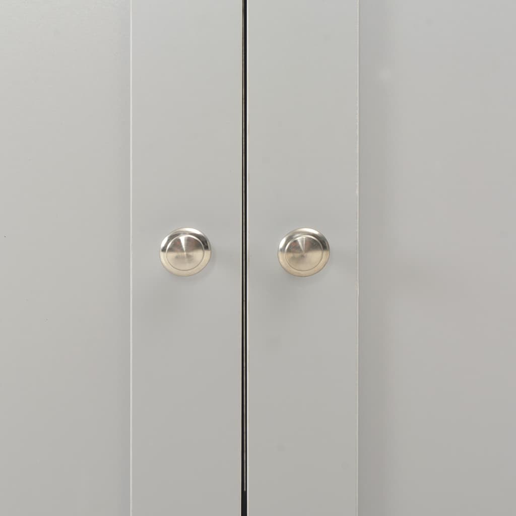 Sideboard Grau vidaXL Sideboard Grau 79 x 35 x 81 cm
