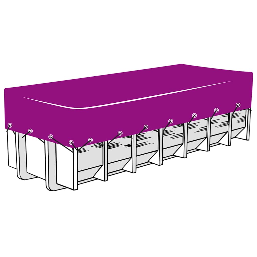 Containernetz HDPE 3 x 6 m Schwarz