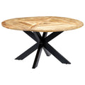 Esstisch Rund 150×76 cm Mango Massivholz