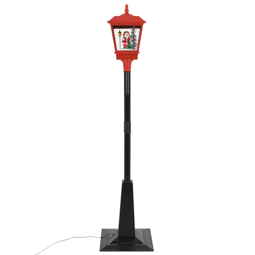 Weihnachts-Straßenlampe mit Weihnachtsmann 180 cm LED