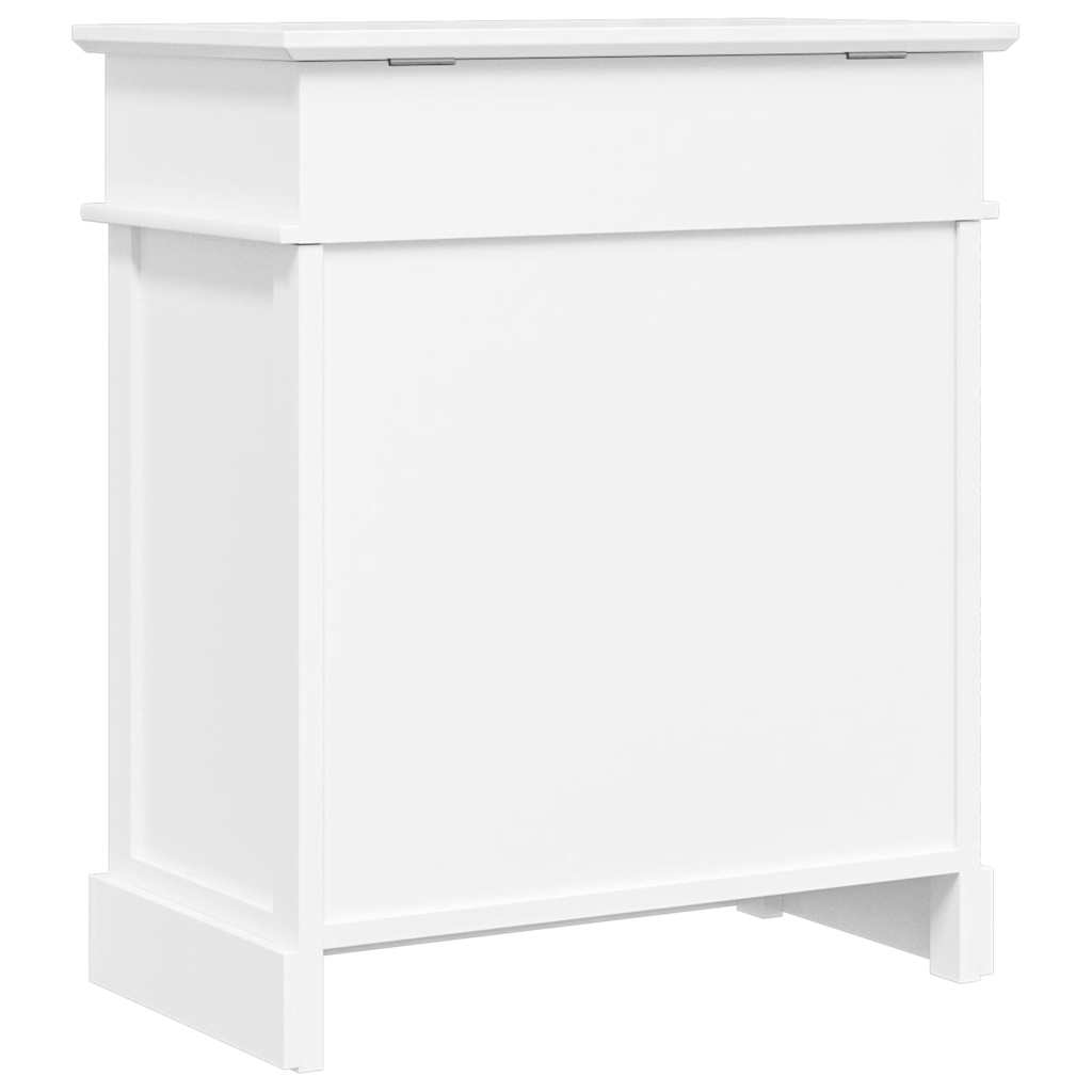 Schuhschrank Weiß 50 x 28 x 58 cm Paulownia Holz