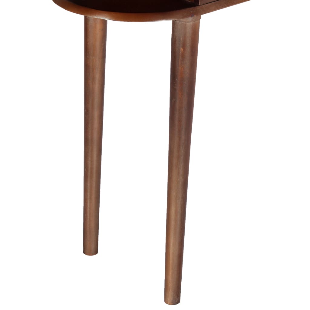 Konsolentisch 110x35x76 cm Massivholz Akazie