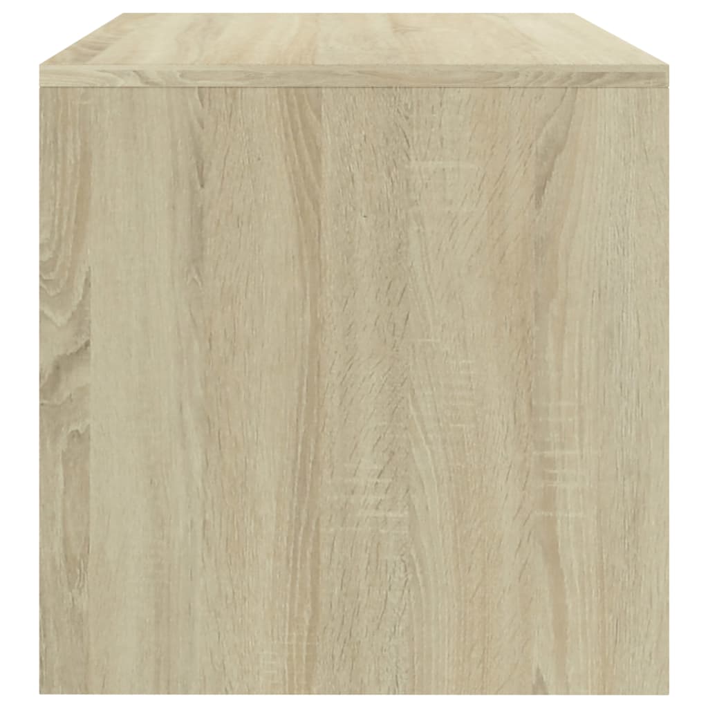 Nachttische 2 Stk. Sonoma-Eiche 40x30x30 cm Holzwerkstoff