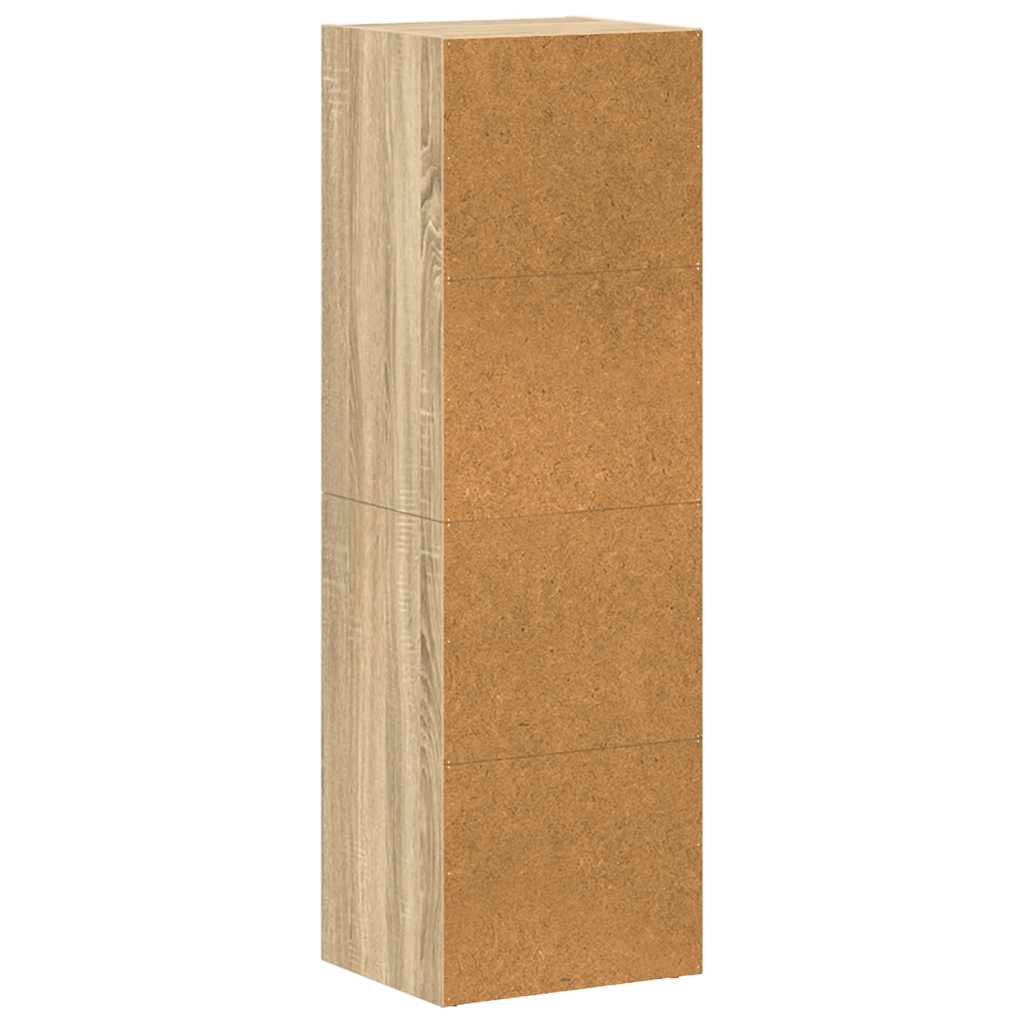 Bücherregal/TV-Schrank Sonoma Eiche 36x30x114 cm Holzwerkstoff
