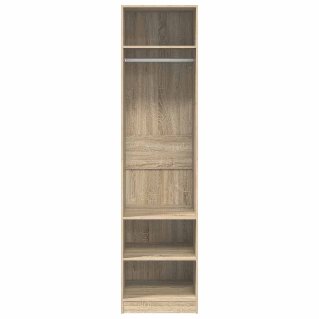 Kleiderschrank Sonoma-Eiche 50x50x200 cm Holzwerkstoff