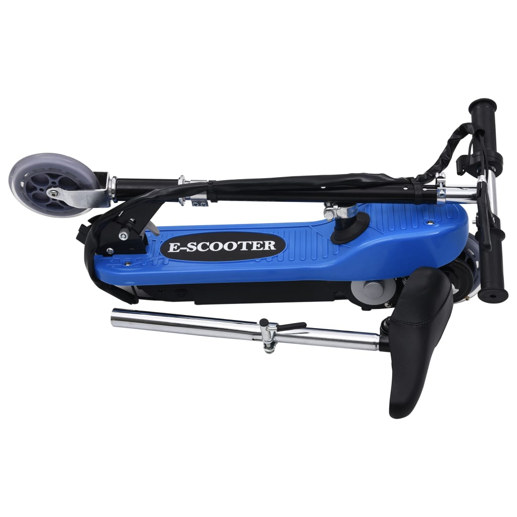 E-Scooter mit Sitz 120 W Blau