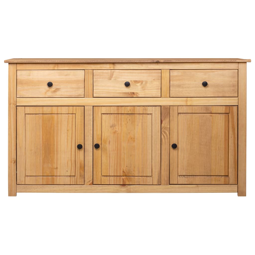Sideboard 135 x 40 x 80 cm Massivholz Panama-Kiefer
