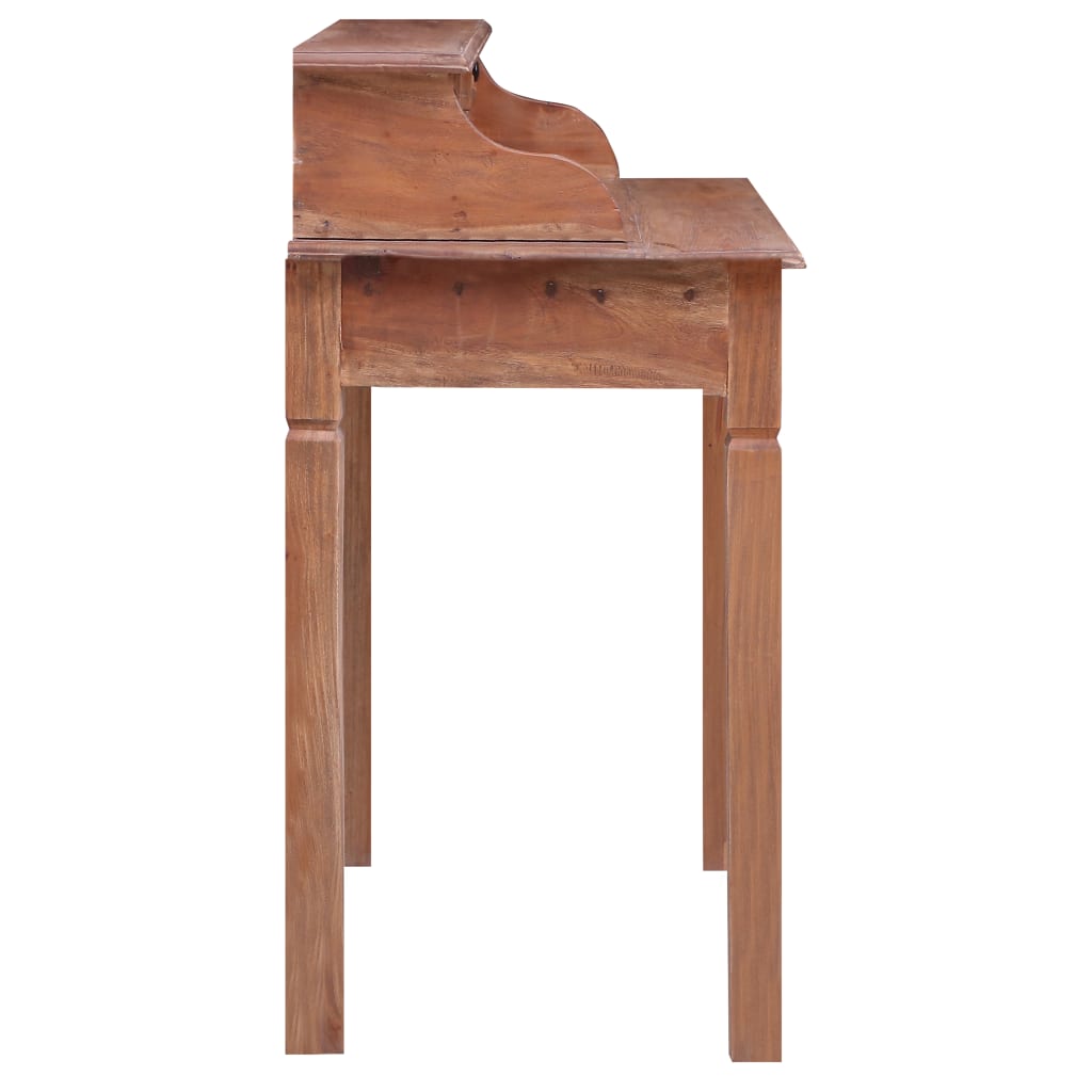 Schreibtisch mit Schubladen 90x50x101 cm Altholz Massiv