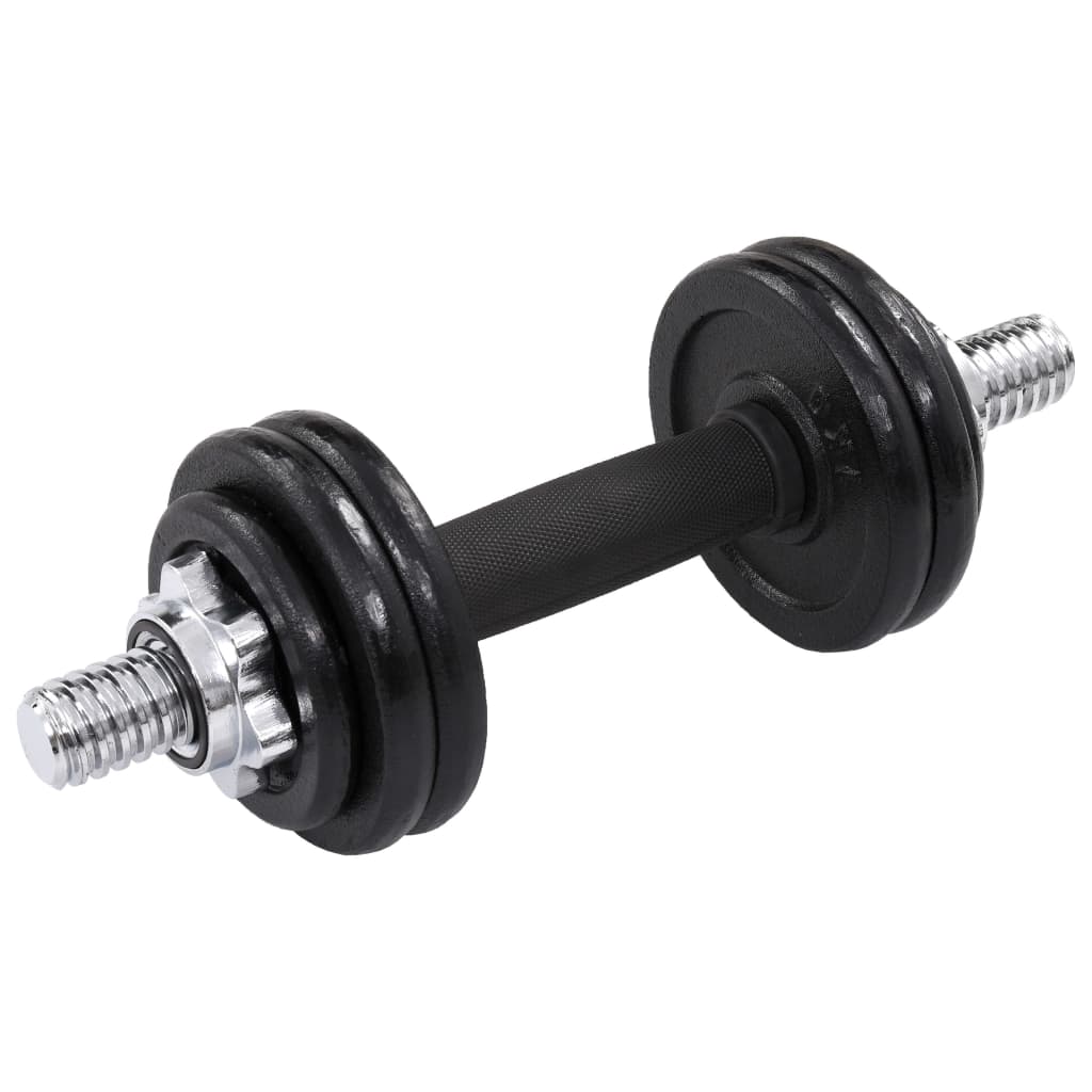 Hantelset 19-tlg. 15 kg Gusseisen