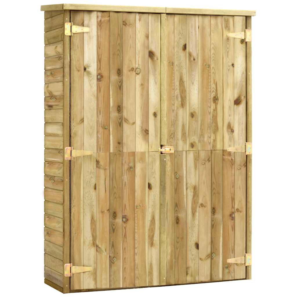 Garten-Geräteschuppen 123x50x171 cm Kiefernholz Imprägniert