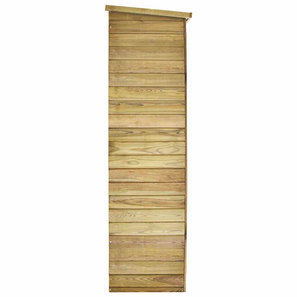 Garten-Geräteschuppen 123x50x171 cm Kiefernholz Imprägniert