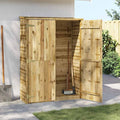 Garten-Geräteschuppen 123x50x171 cm Kiefernholz Imprägniert