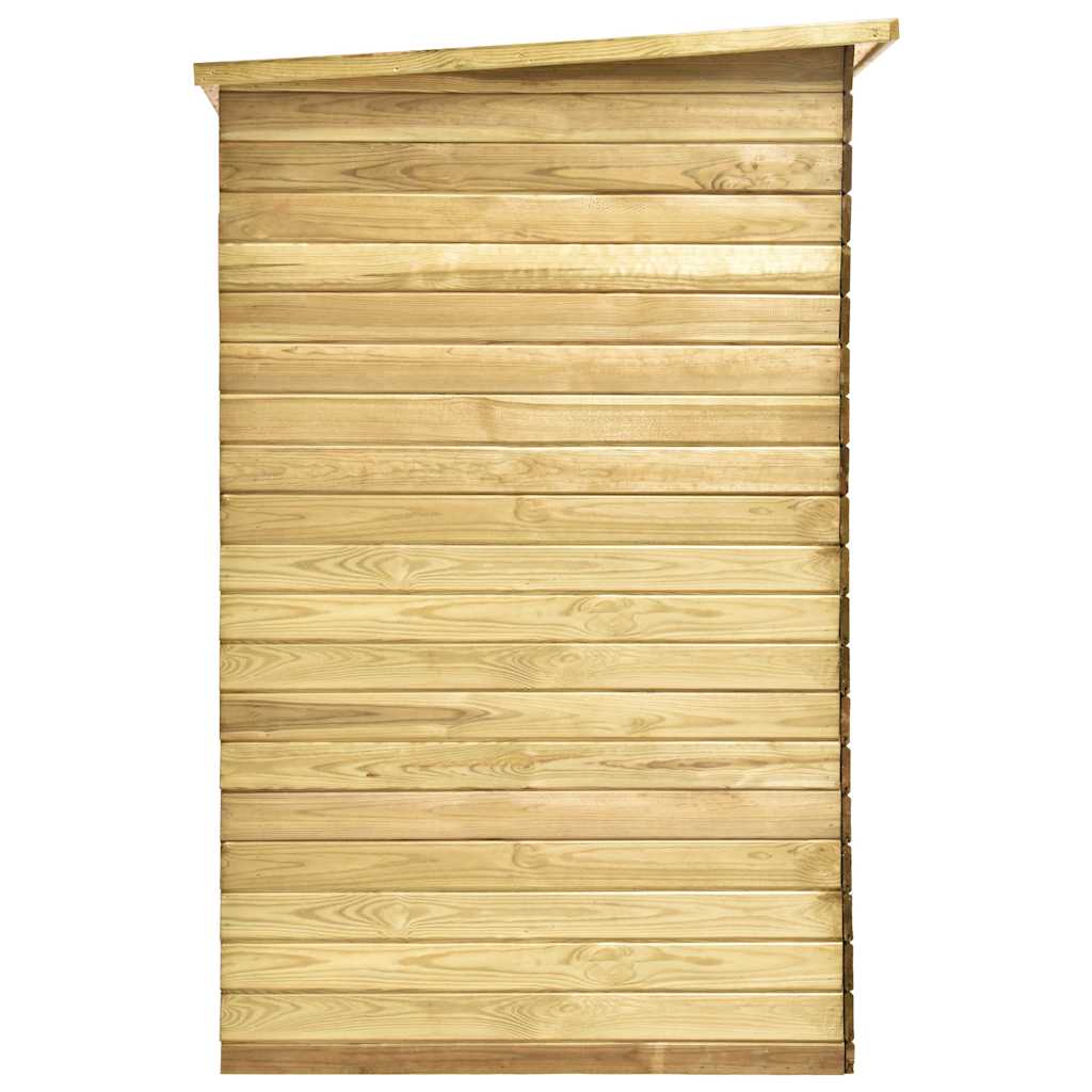 Garten-Gerätehaus 232 x 110 x 170 cm Kiefernholz Imprägniert
