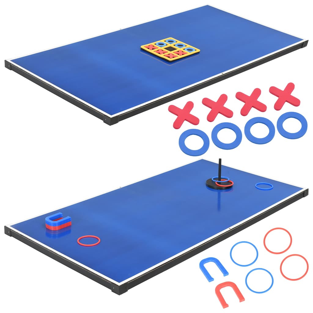 15-in-1 Multigame-Tisch 121×61×82 cm Ahorn