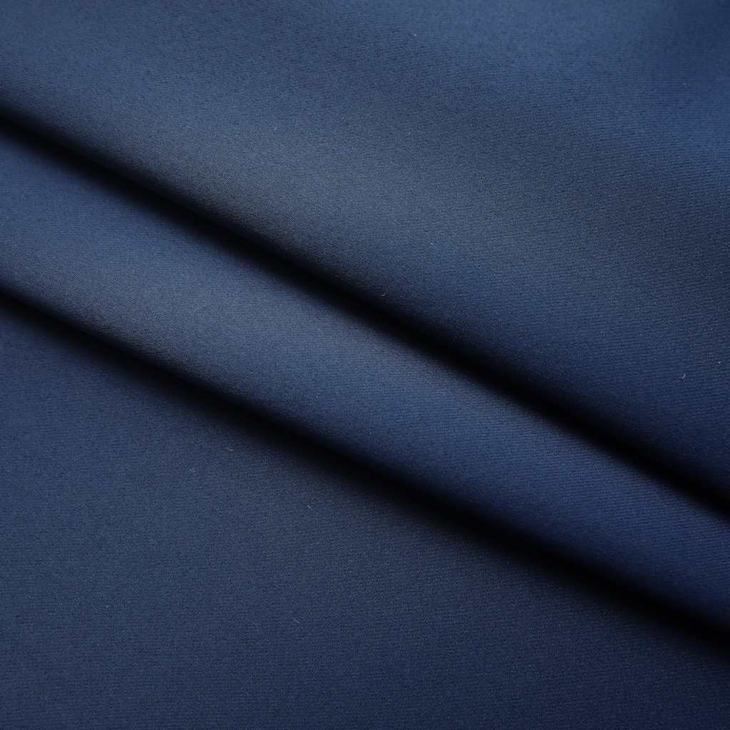 Verdunkelungsvorhänge mit Haken 2 Stk. Blau 140x245cm