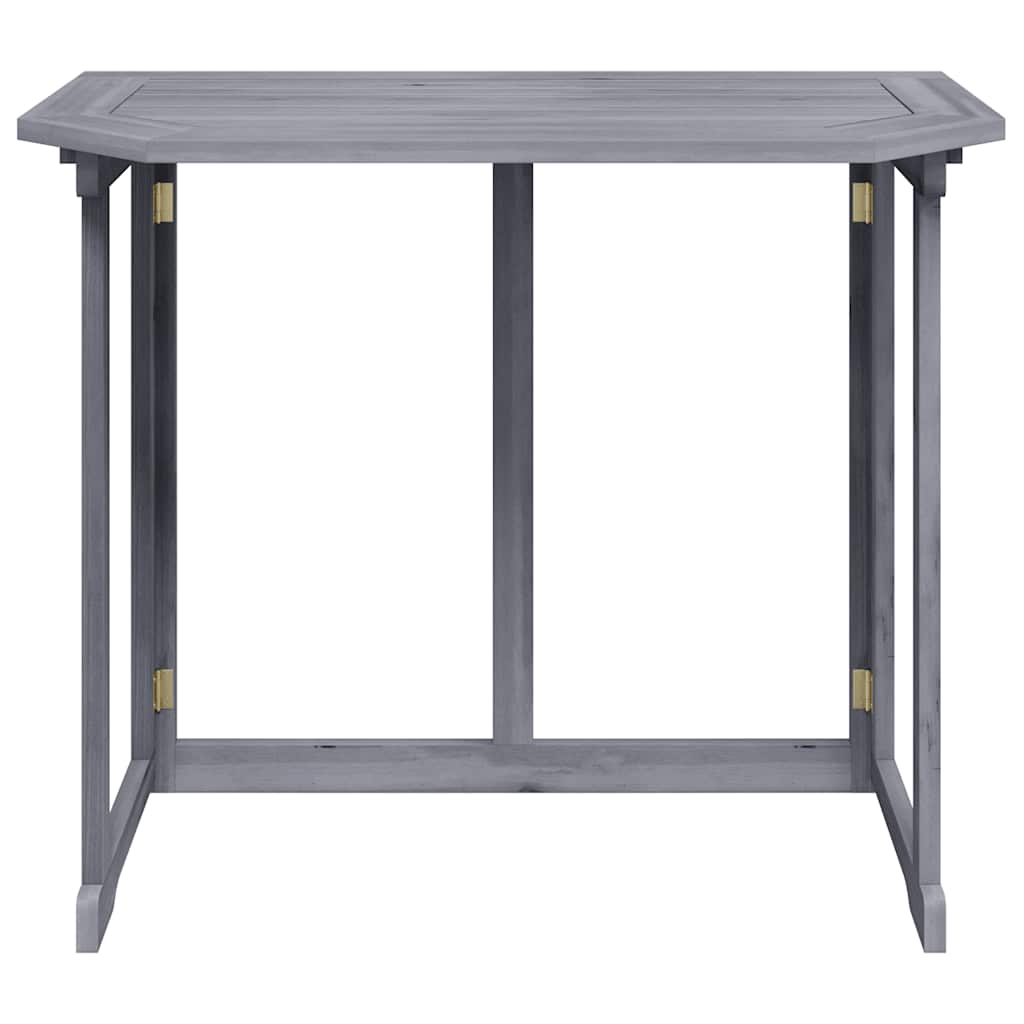 Balkontisch Klappbar 90x50x74 cm Massivholz Akazie