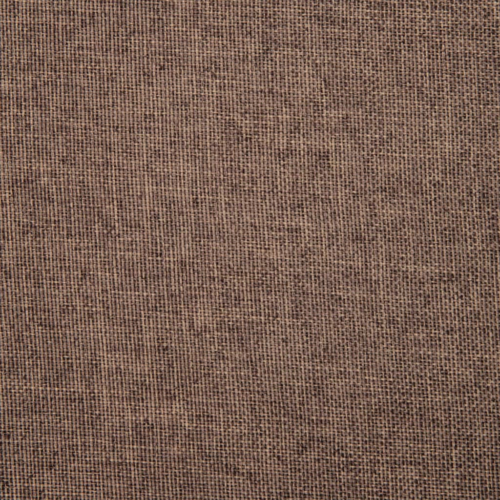 Esszimmerstühle Drehbar 6 Stk. Braun Stoff